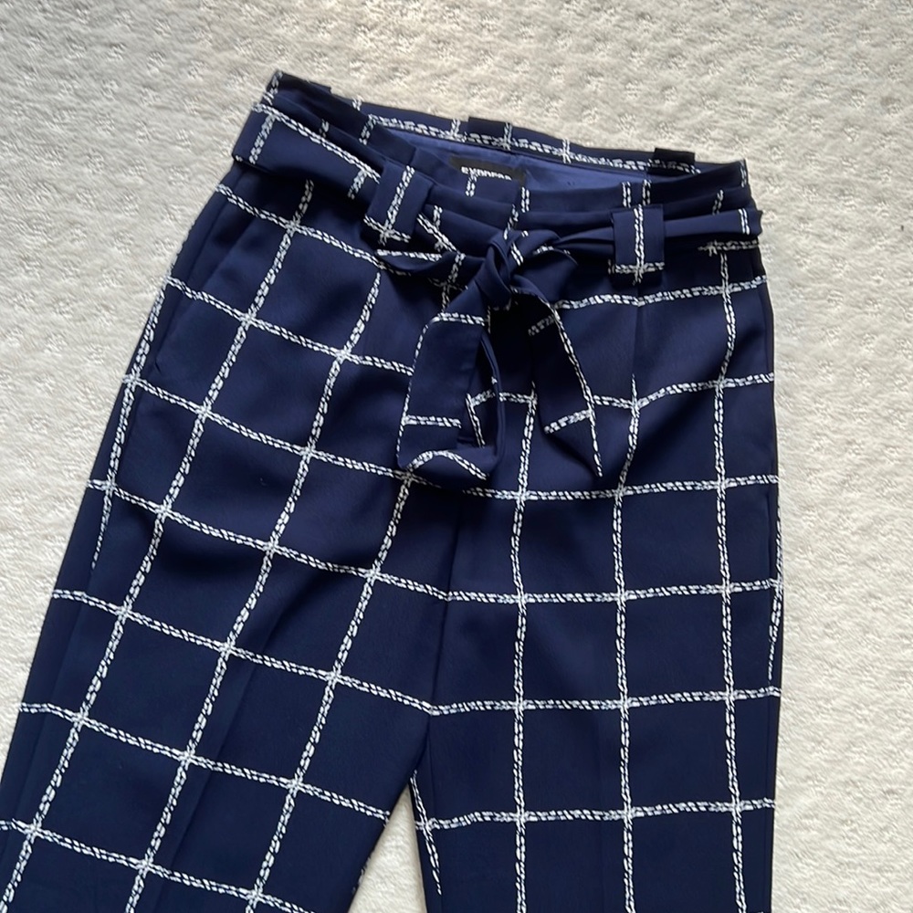 Express high waisted paper bag pants